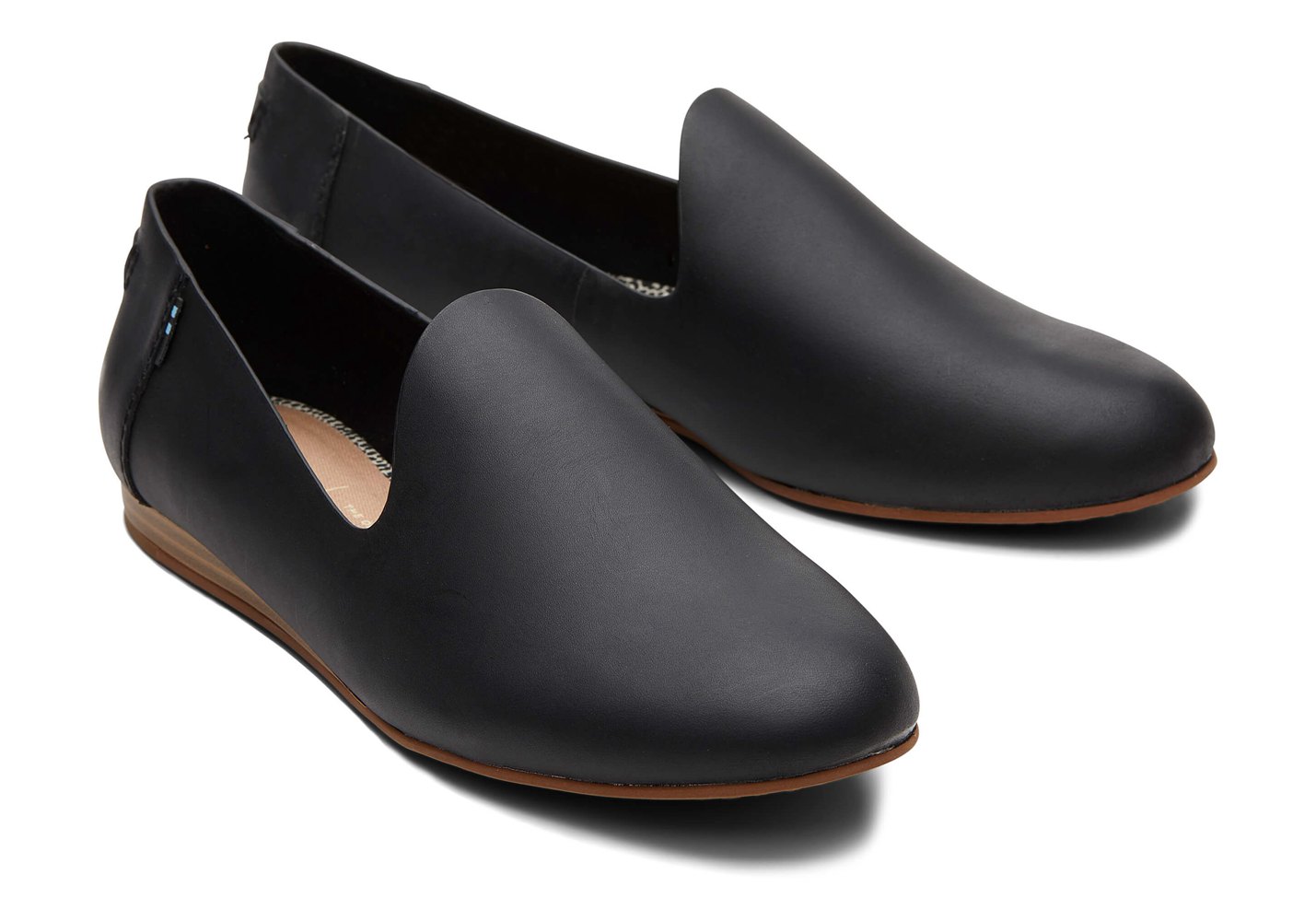 Toms Płaskie Buty Damskie Czarne - Darcy - 65SQNVTMW